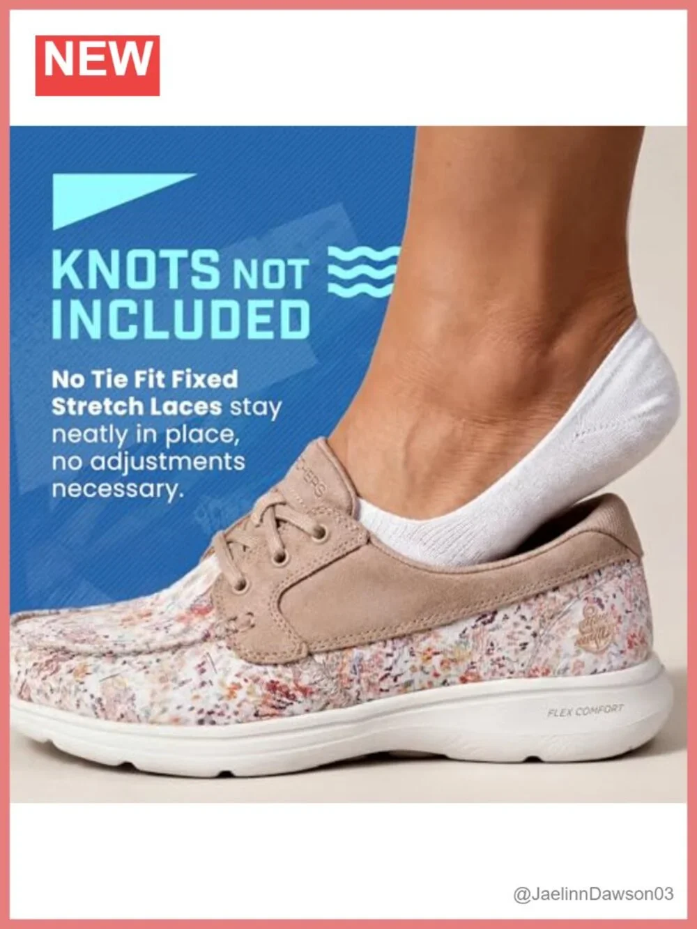 Skechers Women's Ultra Go Floral Boat Shoes - Pull-On Walking Footwear